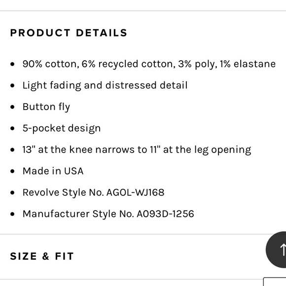 AGOLDE Nico High Rise Slim Fit Jeans - Picture 7 of 7